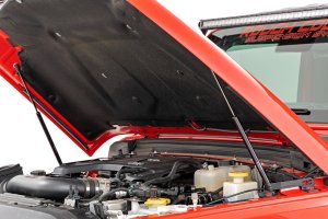 Jeep Wrangler Hood Struts - Front - Rough Country - Hydraulic - '18-'23